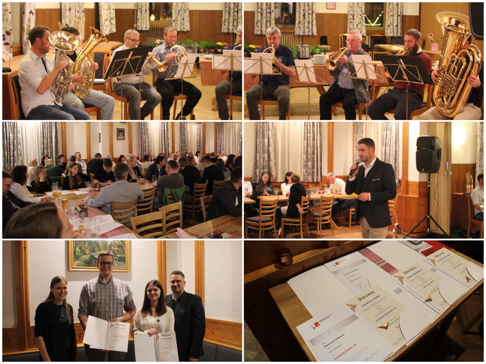 Jahreshauptversammlung Musikverein Waldhausen